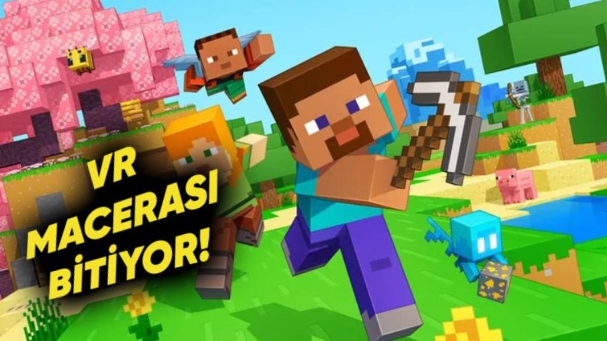 Minecraft’ın VR Desteği Gelecek Yıl Sona Eriyor! (Yeni Stratejileri Ne Olacak?)