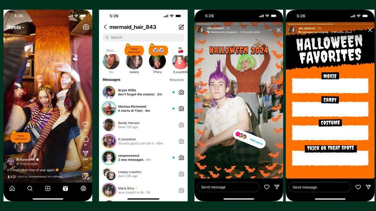 Instagram’dan Cadılar Bayramı’na Özel Sürprizler Geldi! (Korku Rüzgarı Esiyor da Diyebiliriz)