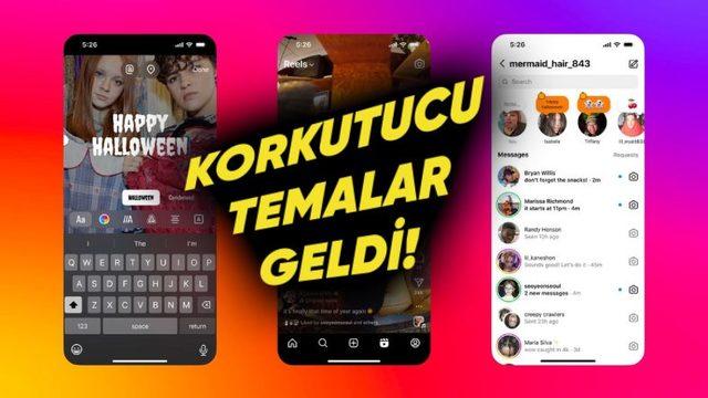 Instagram’dan Cadılar Bayramı’na Özel Sürprizler Geldi! (Korku Rüzgarı Esiyor da Diyebiliriz)