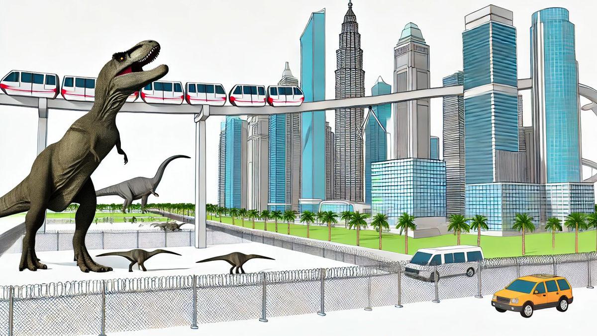 Biraz Çizgi Film, Biraz Bilim Kurgu Tadında Bir İçerik: Dinozorlar Günümüzde Yaşasaydı Dünya Nasıl Bir Yer Olurdu?