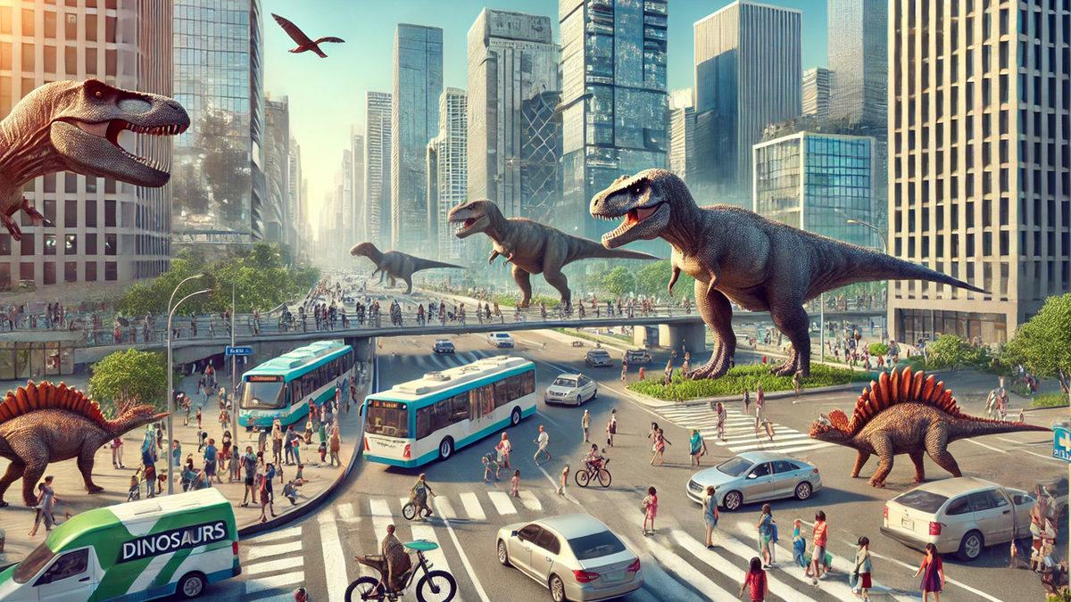 Biraz Çizgi Film, Biraz Bilim Kurgu Tadında Bir İçerik: Dinozorlar Günümüzde Yaşasaydı Dünya Nasıl Bir Yer Olurdu?