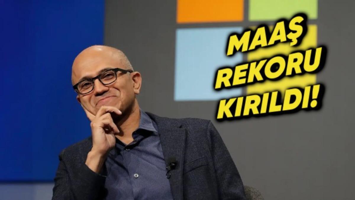 Microsoft CEO’sunun 2024 Maaşı Belli Oldu (Bir Yılda %63 Zam Alarak Maaş Rekorunu Kırdı)