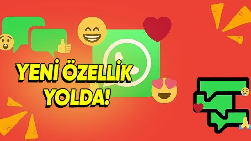 WhatsApp’a Kişiselleştirilmiş Emoji Listesi Geliyor: Sık Kullanılan Emojilere Daha Kolay Erişilebilecek!