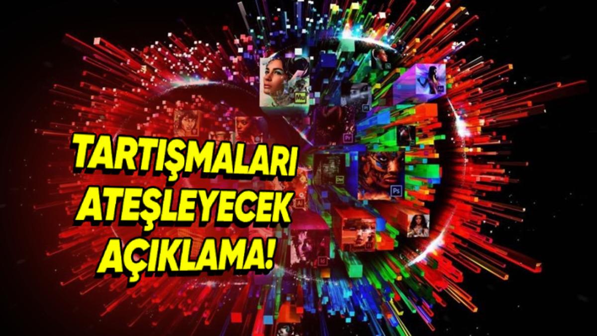 Adobe Yöneticisinden Tepki Gören Açıklama: "Yapay Zekâyı Seve Seve Benimseyecekler"