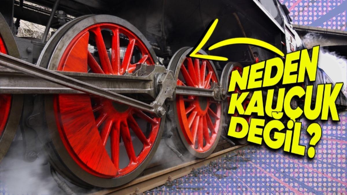Diğer Araçların Aksine Tren Tekerlekleri Neden Kauçuk Değil de Metal? Kauçuk Olsa Vay Hâlimize...