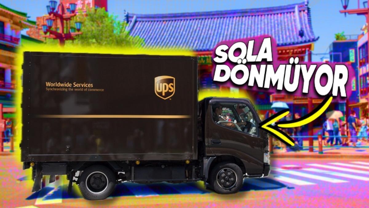 UPS Kargo’nun Araçlarının Sola Dönmemesinin Ardındaki Dâhiyane Taktik