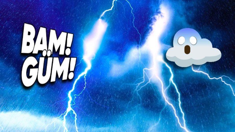 Şimşek Çaktığında Tıpkı Bir Yere Bomba Atılmış Gibi Duyulan Gök Gürültüsünün Kaynağı Ne?