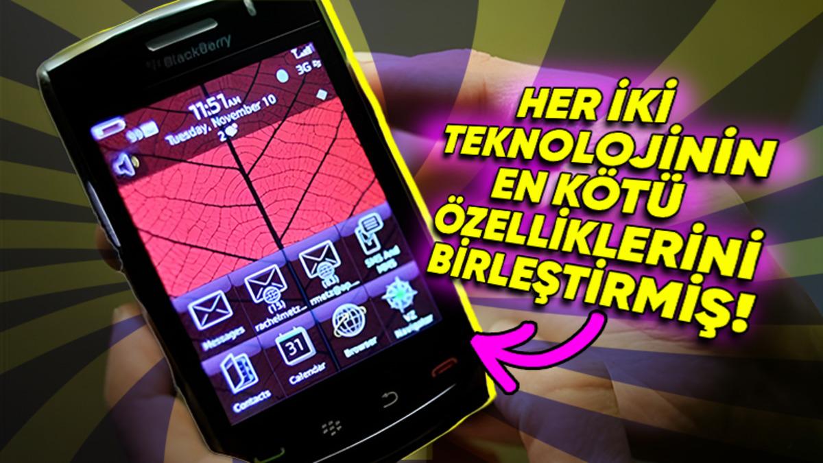 BlackBerry, iPhone’u Taklit Etmeye Çalışırken Nasıl İki Teknolojinin de En Kötü Özelliklerini Bir Araya Getirip Her Şeyi Eline Yüzüne Bulaştırdı?