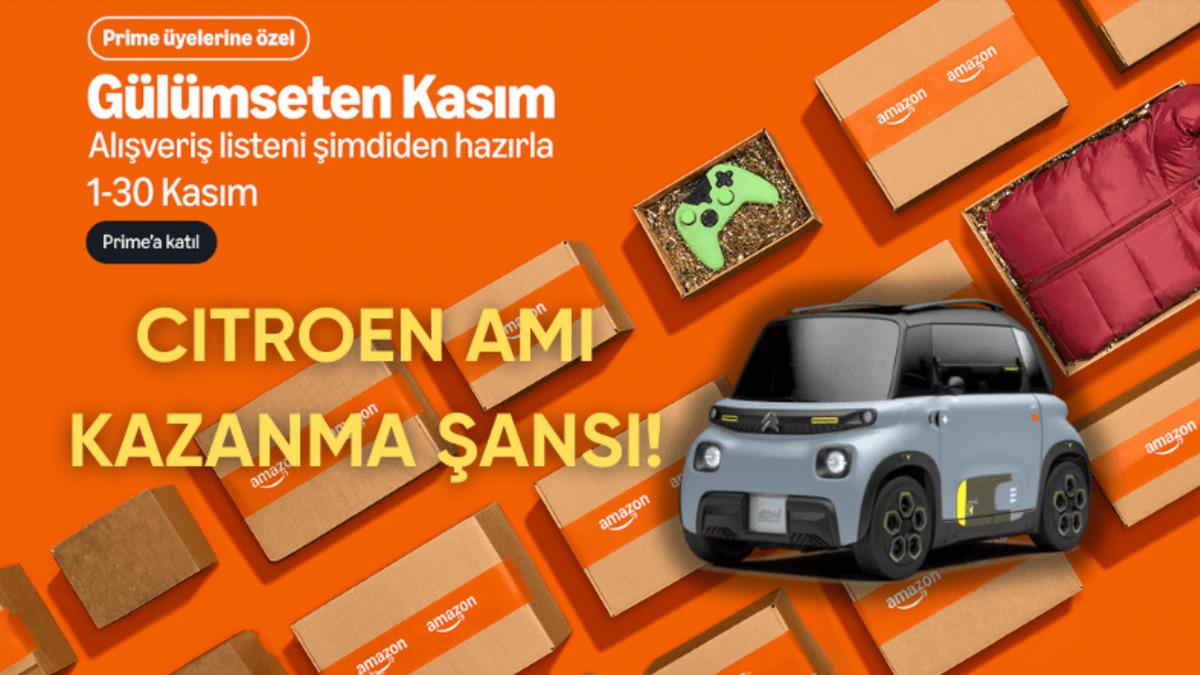Düşük Fiyat Garantisi Sunan Amazon, Citroen AMI Kazanma Şansı Veriyor!