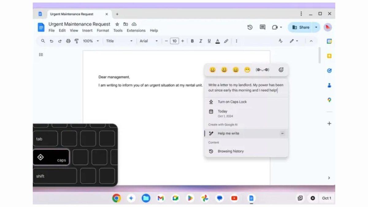 Google, ChromeOS 130 İçin Yeni Yapay Zekâ Güncellemelerini Duyurdu: İş Akışını Kolaylaştıracak Özellikler Sunuyor