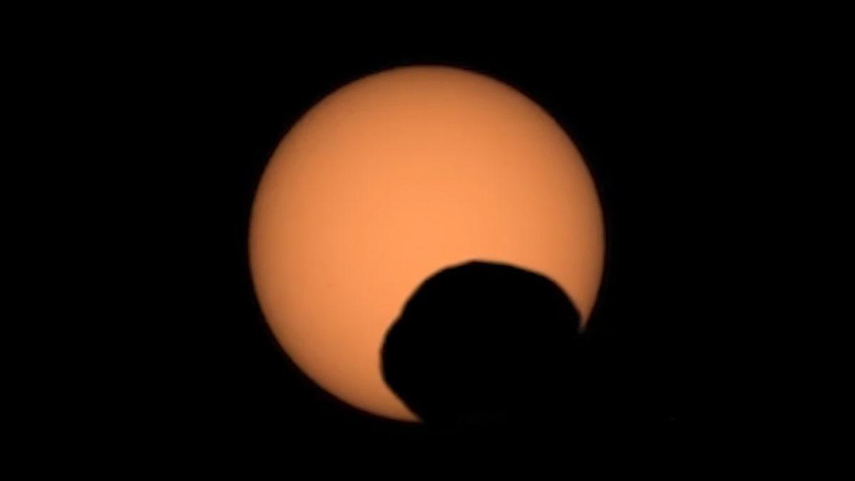 Perseverance, Mars’ta Yaşanan Güneş Tutulmasını Kaydetti [Video]