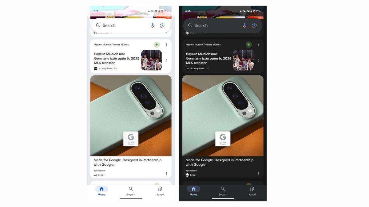 Google Discover Yeniden Şekilleniyor: Discover Akışında Material 3 Tasarımı Test Edildi!