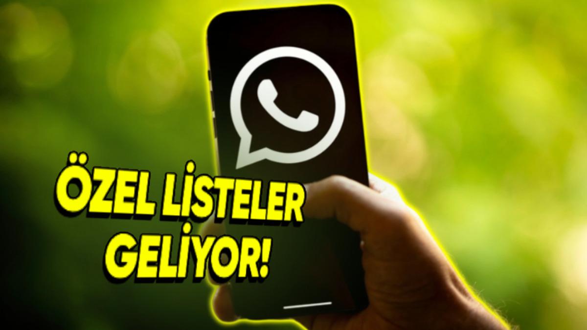 WhatsApp Konuşmalarını Dilediğinizce Gruplandırabileceğiniz ’Özel Listeler’ Kullanıma Sunuluyor (Gereksiz Konuşmalar Arasında Kaybolmaya Son)