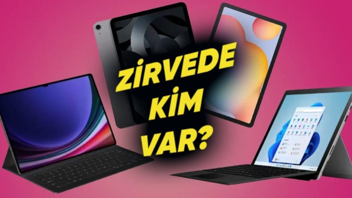 Dünya Çapında En Çok Satılan Tablet Markaları Açıklandı! (Apple ve Samsung Rekabeti Devam Ediyor)