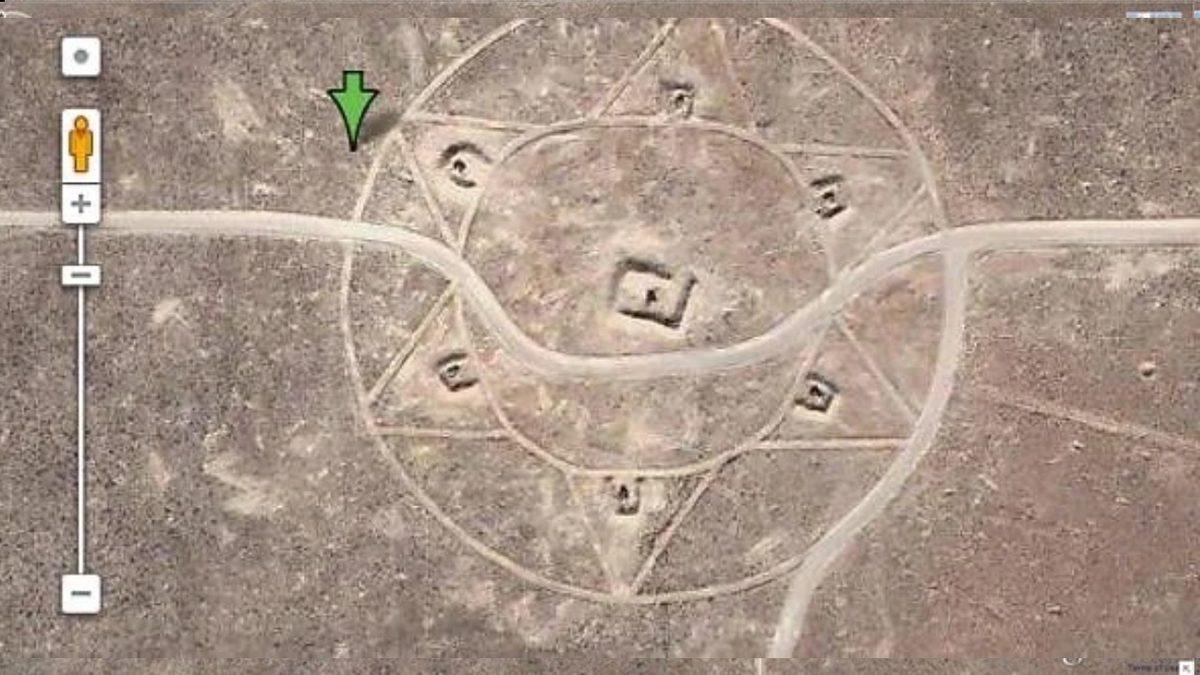 Google Haritalar’da Tesadüfen Fark Edilen, Nevada Çölü’ndeki Bu Tuhaf Sembol Neyin Nesi?