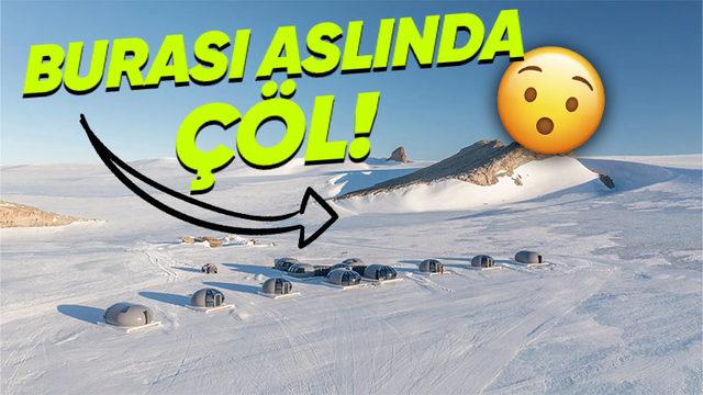 Antarktika Buzullarla Kaplı Olmasına Rağmen Nasıl Dünyanın En Büyük "Çölü" Olabiliyor?