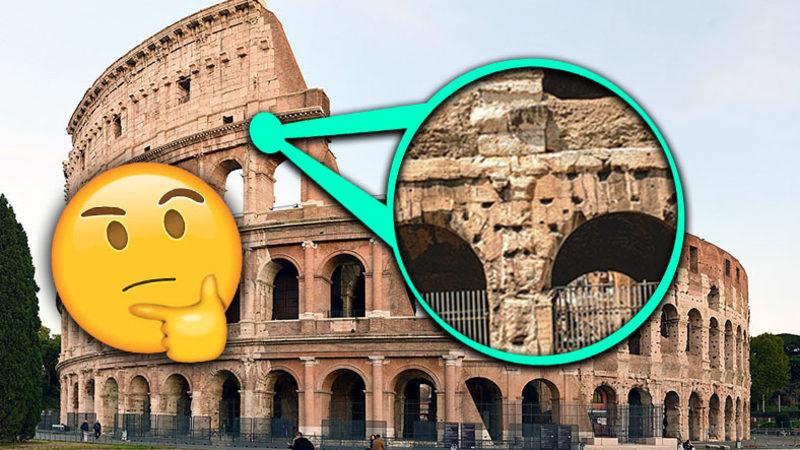 Kolezyum’un Üzerindeki Bu Garip Deliklerin Oluşmasının "Romalılar Yine Yapmış Ya!" Dedirten Sebebi