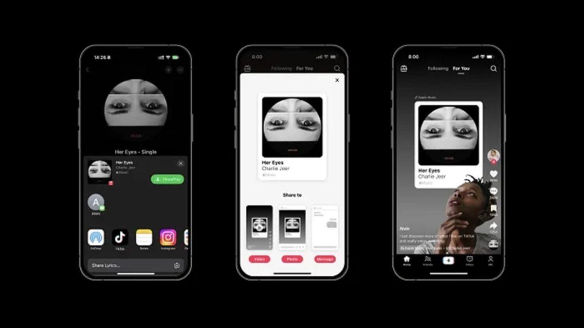 Spotify ve Apple Music’e ’TikTok’ta Paylaş’ Özelliği Geliyor: Artık Tek Tıkla Müzik Paylaşılabilecek!