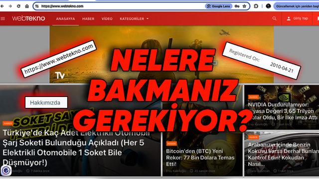 Dolandırılmadan Önce Dikkat! Bir Web Sitesinin Güvenli ve Yasal Olup Olmadığını Nasıl Anlarsınız?