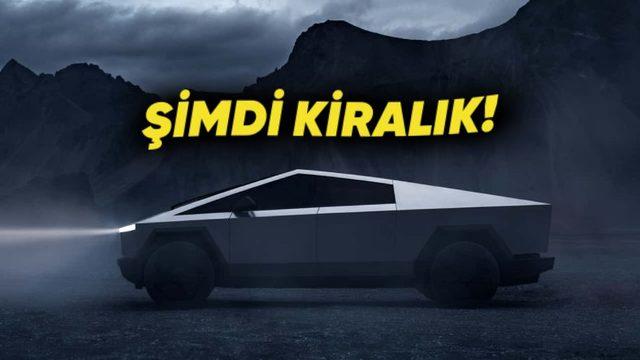 Tesla, Kurşun Geçirmez Pick-up Cybertruck’ı Dudak Uçuklatan Bir Fiyata Kiralamaya Başladı (Türkiye’de Daha Ucuza BMW’ler Subaru’lar Kiralanıyor)