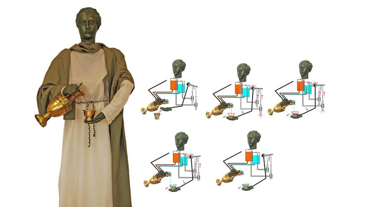 Zamanının Ötesinde Bir Buluş: Yaklaşık 2200 Yıl Önce Antik Yunan’da İcat Edilen Otomatik Hizmetçi Robotunun İnanması Güç Özellikleri