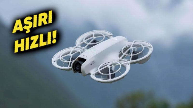 DJI, Neo Drone’unun Hızını Bisikletlilerle Yarışacak Kadar Artırdı ve Dikey Video Çekimi Özelliği Getirdi!