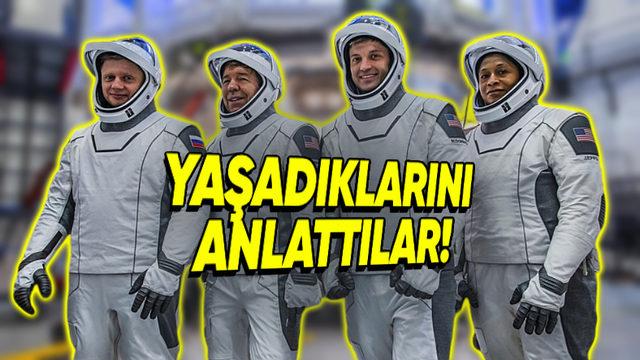 NASA Astronotları Uzayda 8 Ay Geçirmelerinin Ardından Yaşadıkları Tuhaf Deneyimleri Anlattı (Kalem Tutmak Bile Garip Geliyormuş)