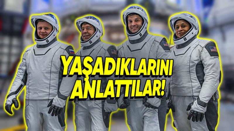 NASA Astronotları Uzayda 8 Ay Geçirmelerinin Ardından Yaşadıkları Tuhaf Deneyimleri Anlattı (Kalem Tutmak Bile Garip Geliyormuş)