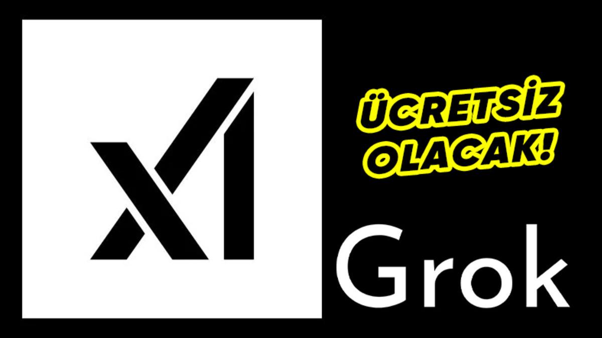 X’in Yapay Zekâsı Grok’un Ücretsiz Bir Sürümü Geliyor: İşte İlk Bilgiler