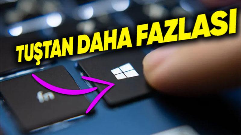 Windows Tuşunun Öğrenince "Büyük Rahatlıkmış!" Dedirtecek, Çok Bilinmeyen Fonksiyonları: Tek Tek Anlattık