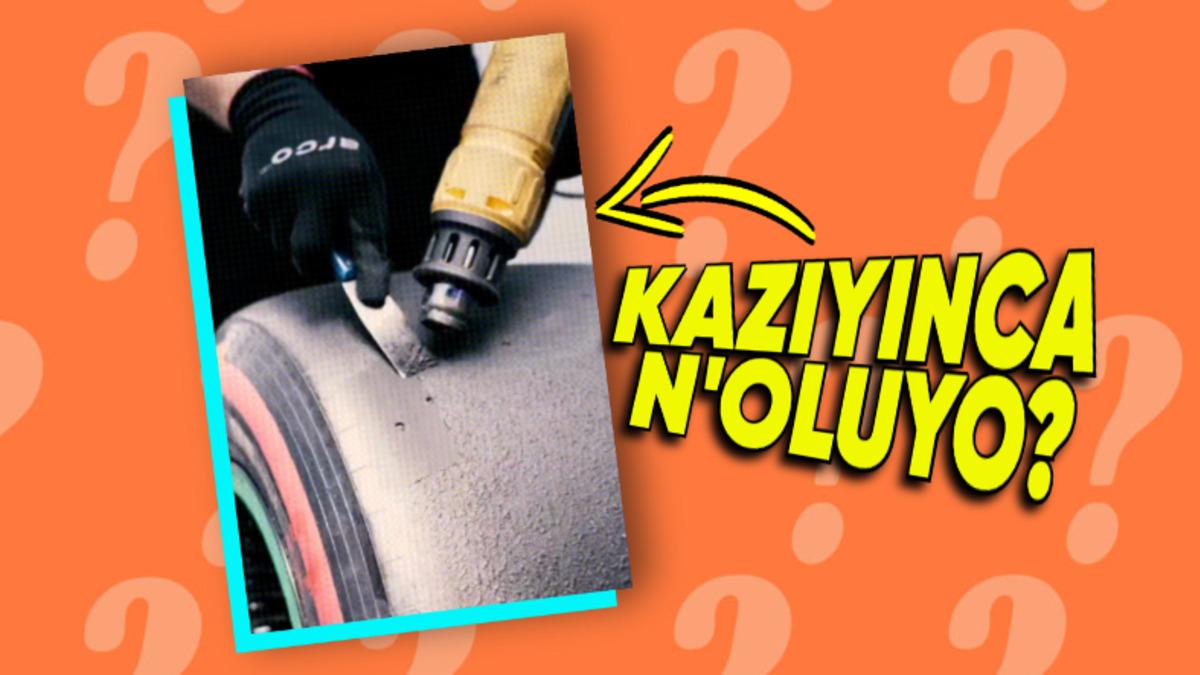 Formula 1’de Yarıştan Sonra Neden Lastikler Kazınıyor? Tek Sebebi Pürüzsüzleştirmek Değil!