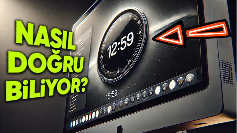 Bilgisayar, Kapalı Olsa Bile Nasıl Oluyor da Saati Otomatik Olarak Doğru Ayarlıyor?