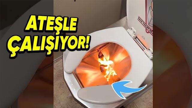 Norveç’te Suyla Değil de Ateşle Çalışan Bu Tuvalet Neyin Nesi? (Ya Otururken Yanlışlıkla Çalıştırırsak?)