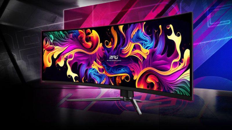 MSI, 240Hz Yenileme Hızına Sahip 49 İnçlik Ultra Geniş QD-OLED Oyun Monitörünü Tanıttı!