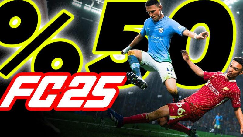 EA SPORTS FC 25’e Bomba İndirim: Fiyatlar Yüzde 50 Düştü!