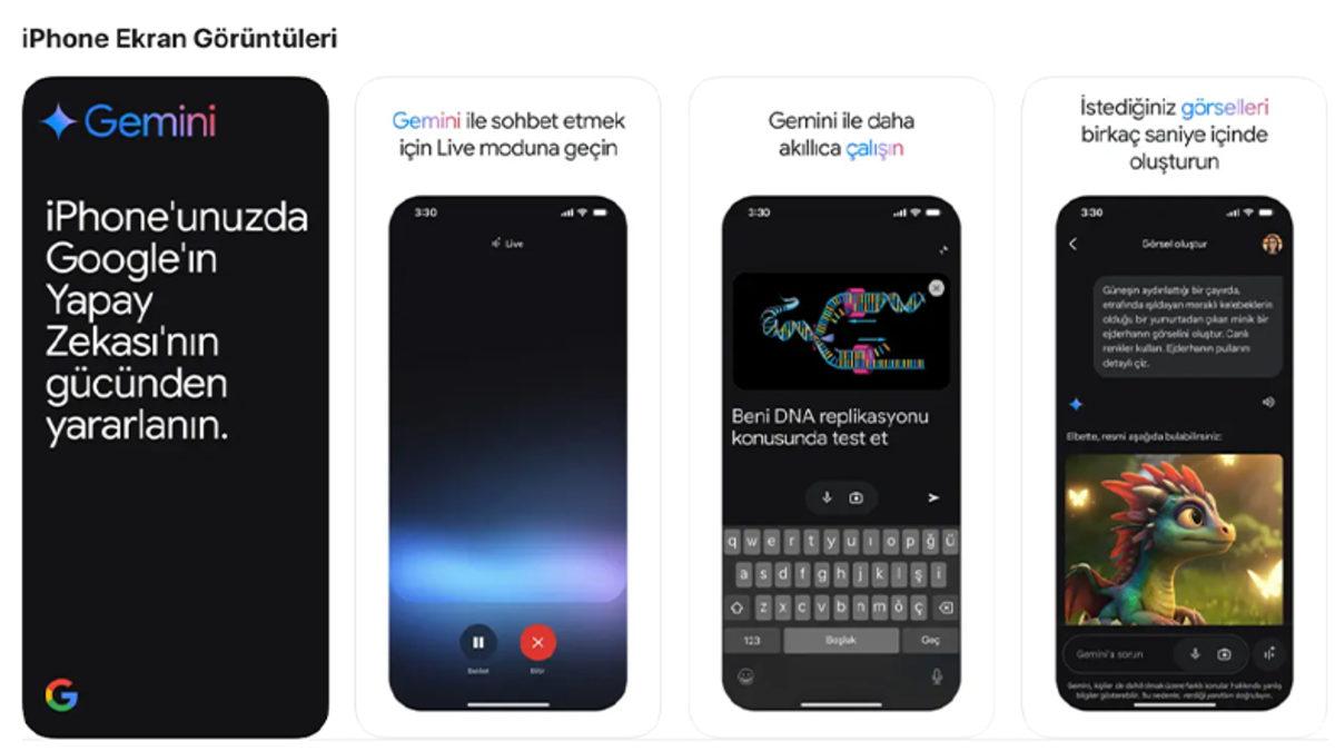 Google Gemini’ın iOS Uygulaması Resmen Yayımlandı [Siz de Deneyebilirsiniz]