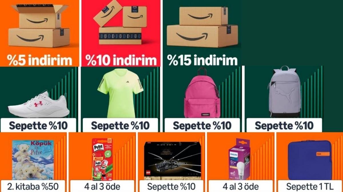 Amazon Kasım Fırsatları’nda Sepette %50’ye Varan Kampanyalar