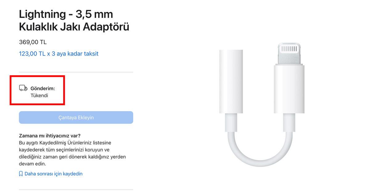 Kablolu Kulaklık Kullanmayı Sevenleri Üzecek Haber: Apple, Lightning Cihazlara Uygun Adaptörünü Satıştan Kaldırdı