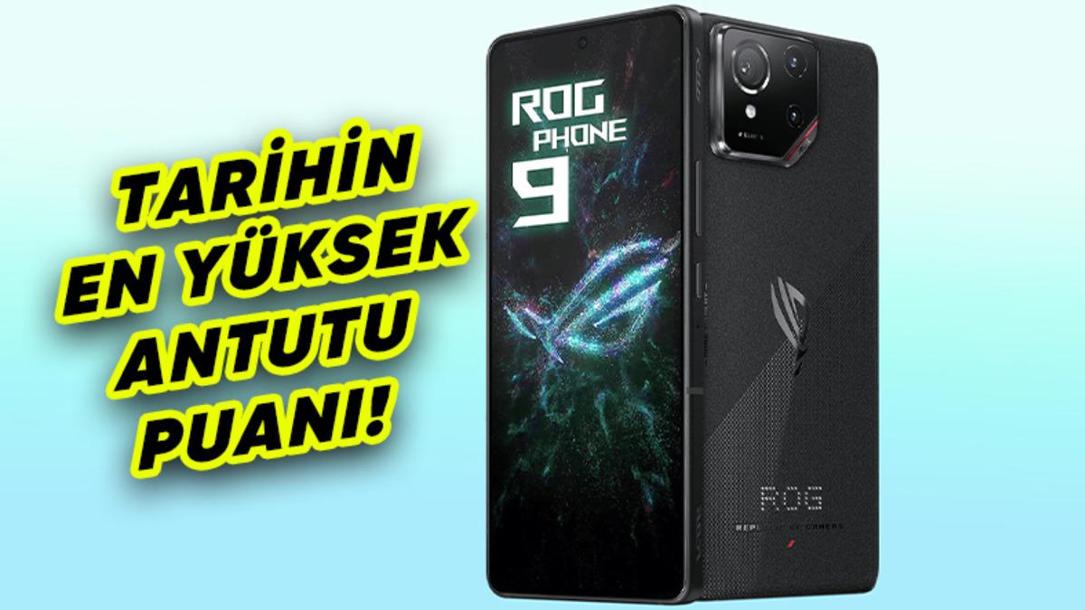 Performans Canavarı Geliyor! ASUS ROG Phone 9, AnTuTu’da Rekor Kırdı