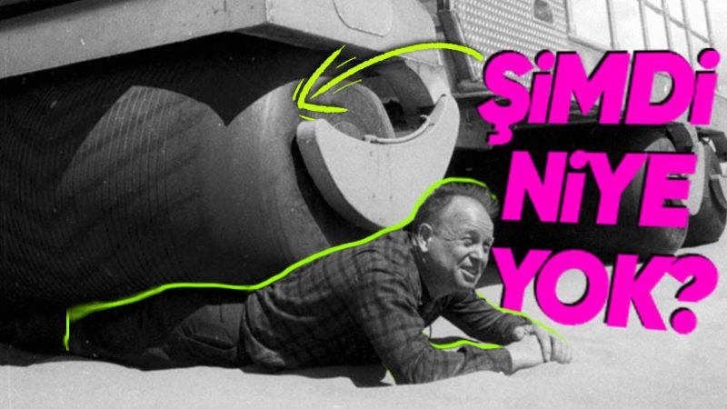 Her Türlü Yüzeyde Hareket Edebilen Bu Lastik Türü Neden Günümüzde Yok? (Eski Teknoloji Günümüzden Daha İleriymiş!)