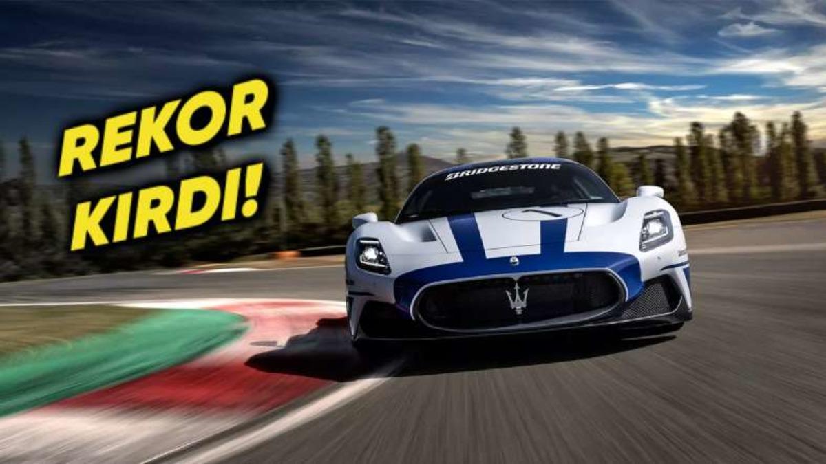 Maserati MC20 İle Otonom Sürüşte Yeni Bir Hız Rekoruna İmza Atıldı!