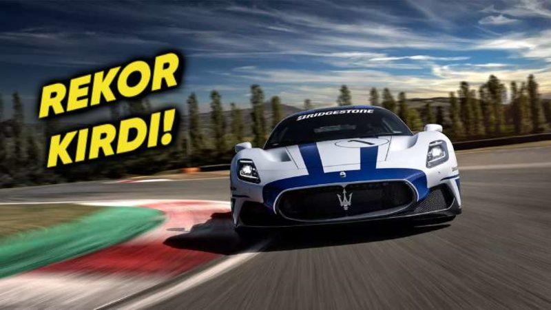 Maserati MC20 İle Otonom Sürüşte Yeni Bir Hız Rekoruna İmza Atıldı!
