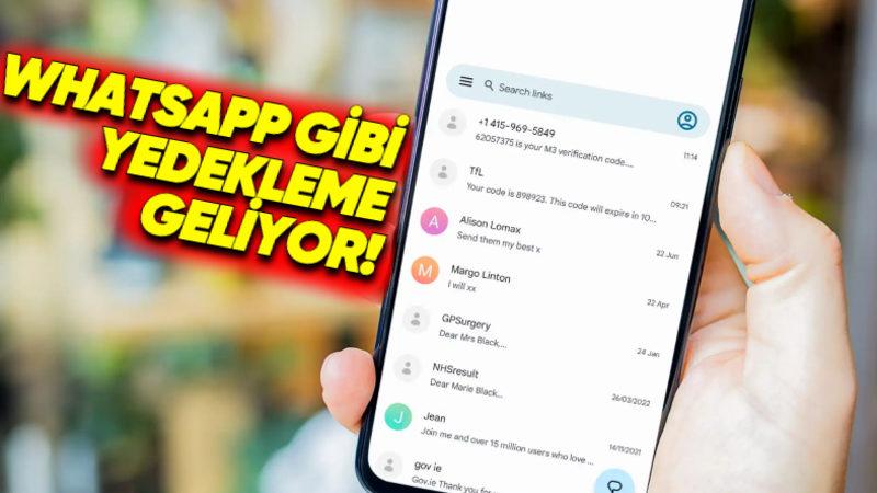 Google Mesajlara "Bugüne Kadar Neden Yoktu ki?" Dedirten Bir Özellik Geliyor