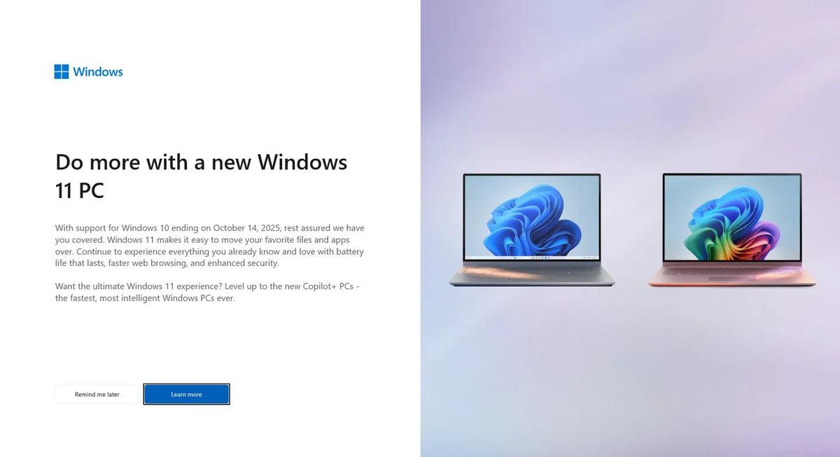 Microsoft, Windows 10 Kullananları Windows 11’e Geçmeye İkna Etmek İçin Tam Ekran Sinir Bozucu Mesajlar Göndermeye Başladı!