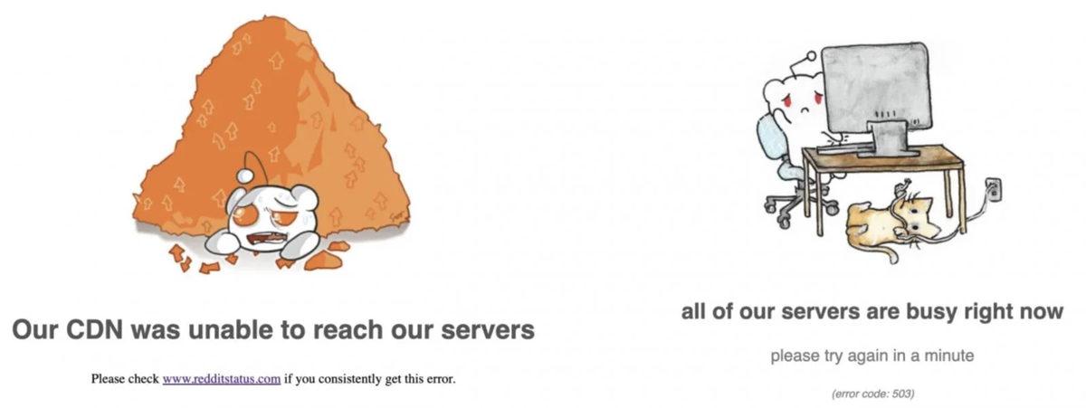 Reddit Çöktü, Saatlerce Erişim Sağlanamadı (Sorun Nihayet Çözüldü)