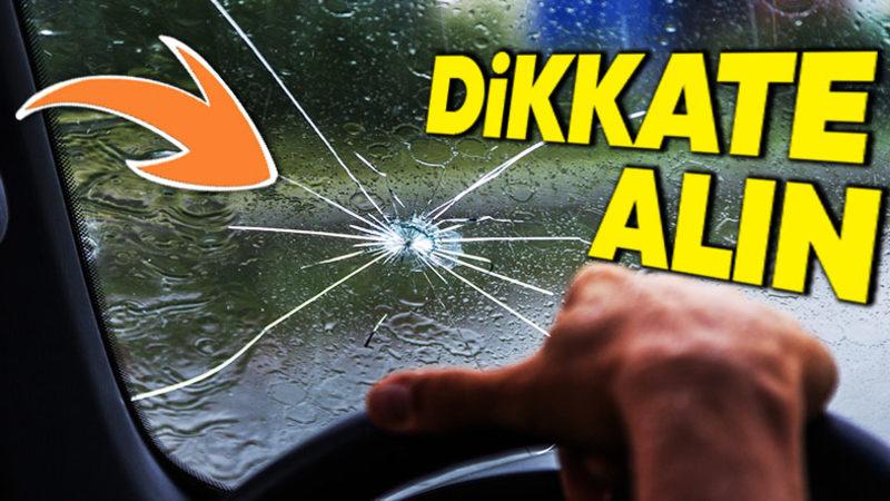 Arabanızın Ön Camındaki Çatlağı Küçücük Bile Olsa Göz Ardı Etmeyin: Neden mi?