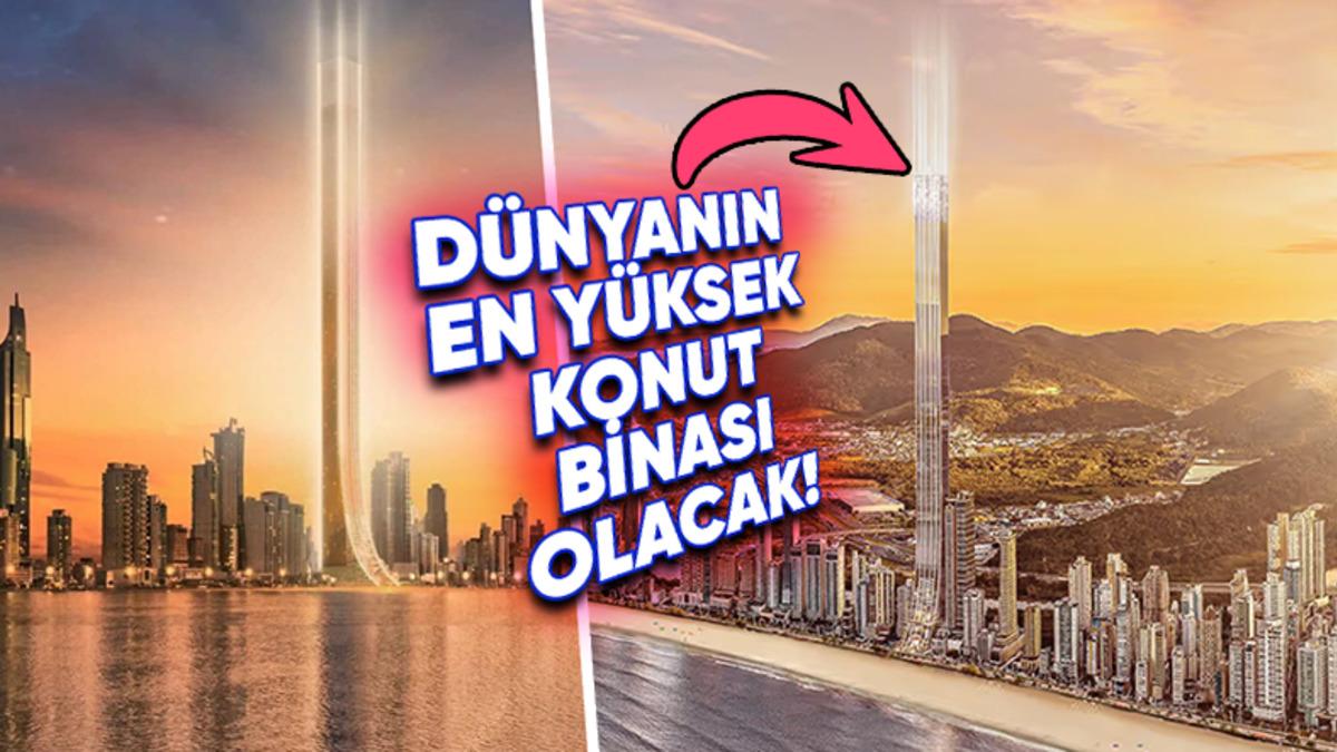 Tam 500 Metre Yüksekliği İle Dünyanın En Yüksek Konut Binası Olacak Olan Brezilya’nın Dikkat Çekici Gökdelen Projesi: Senna Kulesi