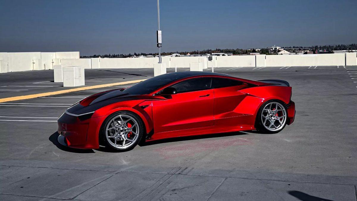 Bir YouTuber, Model 3’ü Süper Spor Otomobil Tesla Roadster’a Çevirdi [Video]