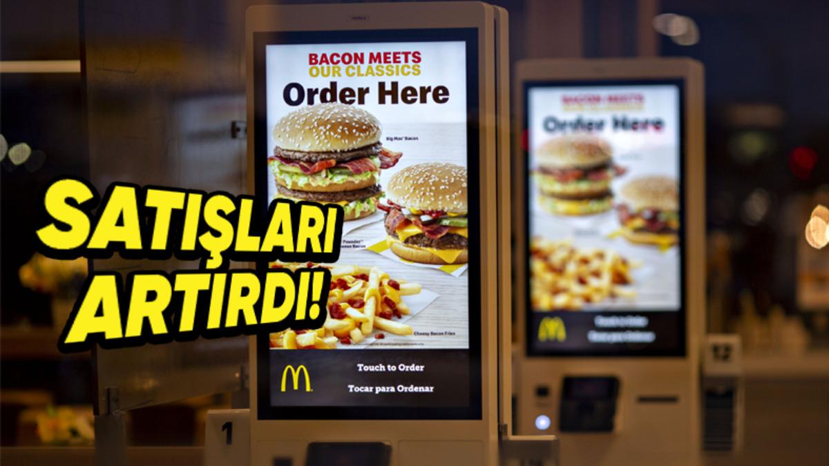 McDonald’s, Restoranlarına Yerleştirdiği Devasa Dokunmatik Ekranlar Sayesinde Satışlarını Neredeyse İkiye Katlamayı Nasıl Başardı?