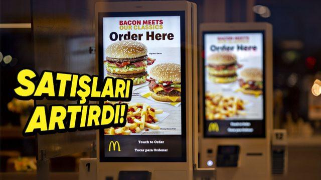 McDonald’s, Restoranlarına Yerleştirdiği Devasa Dokunmatik Ekranlar Sayesinde Satışlarını Neredeyse İkiye Katlamayı Nasıl Başardı?